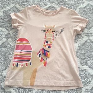 Kate Spade Oh Hello Tee Camel